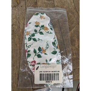 Longaberger Liner Mother's Day 1999 Basket Liner NEW